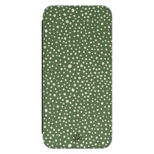 Samsung Galaxy A53 flipcase - Green dots