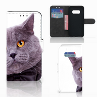 Samsung Galaxy S10e Telefoonhoesje met Pasjes Kat