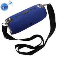 Portable Bluetooth V4.1 Stereo Speaker with Strap Built-in MIC Support TF Card & AUX IN Bluetooth Distance: 10m(Blue)