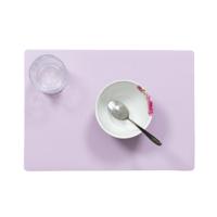 Wicotex luxe Placemats Plain - lila paars - 43 x 30 cm - Met anti slip laag - Teflon coating toplaa