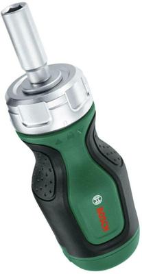 Bosch Groen Compacte ratelschroevendraaier met 6 bits - 1600A027PK
