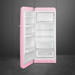 Smeg FAB28LPK5 combi-koelkast Vrijstaand 270 l A+++ Roze