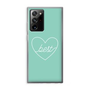Best heart pastel: Samsung Galaxy Note 20 Ultra / Note 20 Ultra 5G Transparant Hoesje