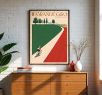 il grande giro poster fiets