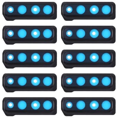 10 STKS camera lens cover voor Galaxy A9 (2018) A920F/DS (zwart)