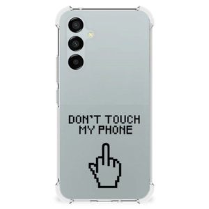 Samsung Galaxy A54 Anti Shock Case Finger Don't Touch My Phone