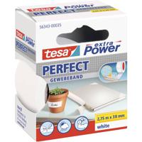 tesa PERFECT 56343-00035-03 Textieltape tesa extra Power Wit (l x b) 2.75 m x 38 mm 1 stuk(s)