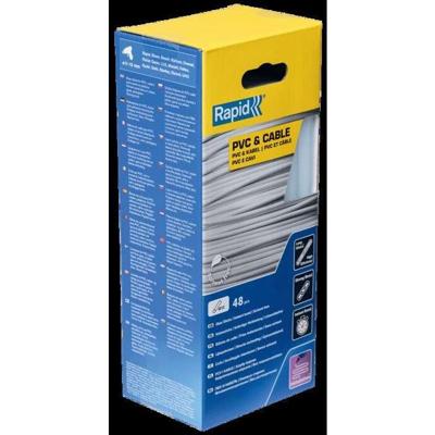 Lijmpatronen - Rapid - 12 mm - 48 patronen - PVC - Hars - Binnen