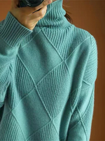 Yarn/Wool Yarn Casual Sweater - thumbnail