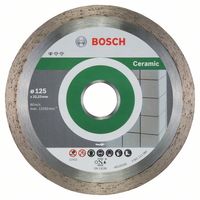 Bosch Accessoires Diamantdoorslijpschijf Standard for Ceramic 125 x 22,23 x 1,6 x 7 mm 10st - 2608603232