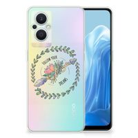 OPPO Reno8 Lite Telefoonhoesje met Naam Boho Dreams - thumbnail