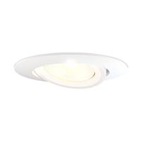 Lugo LED Inbouwspot - Wit - Dimbaar - 5 Watt 450 Lumen - 2700K Warm Wit Licht - Kantelbaar - IP65 - Voor Binnen & Buiten