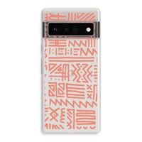 Marrakech Pink: Google Pixel 6 Pro Transparant Hoesje