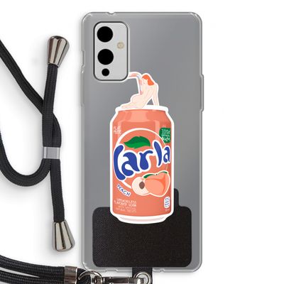 S(peach)less: OnePlus 9 Transparant Hoesje met koord