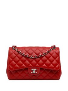 CHANEL Pre-Owned sac porté épaule Jumbo Double Flap (2011-2012) - Rouge