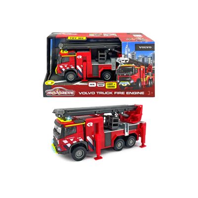 Majorette Volvo brandweerwagen - 1:43