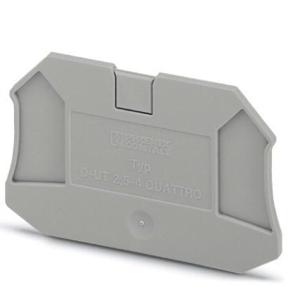 D-UT 2,5/4-QUATTRO  - End/partition plate for terminal block D-UT 2,5/4-QUATTRO