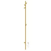 Smedbo Dry Handdoekradiator - 10.7x172x8cm - ophangen - RVS Mat messing FV710S