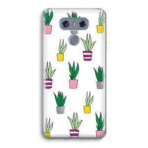 Sanseveria: LG G6 Transparant Hoesje