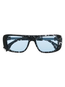 Marcelo Burlon County of Milan Eyewear lunettes de soleil Polygala à monture rectangulaire - Noir