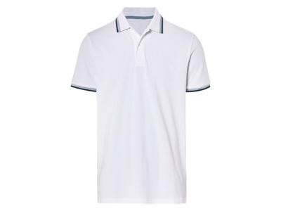 LIVERGY Polo heren (Wit, XL)