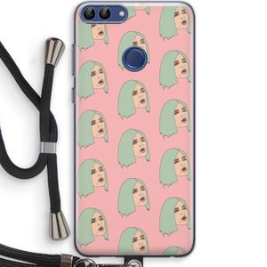 King Kylie: Huawei P Smart (2018) Transparant Hoesje met koord