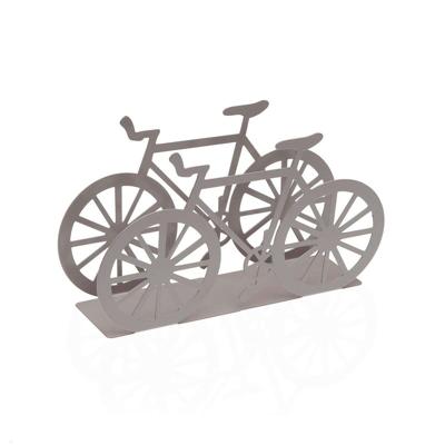 Servethouder Versa Grijs Metaal Staal Ijzer 4,5 x 9,5 x 16,5 cm Fiets