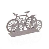Servethouder Versa Grijs Metaal Staal Ijzer 4,5 x 9,5 x 16,5 cm Fiets