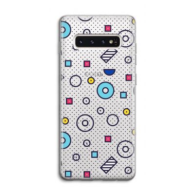 8-bit N°9: Samsung Galaxy S10 4G Transparant Hoesje