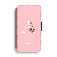 Pink Bouquet: iPhone XS Max Flip Hoesje - thumbnail