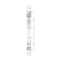 Lutronic 1058 Sensor/actuator aansluitkabel M8 Aantal polen: 4 2.00 m 1 stuk(s) - thumbnail