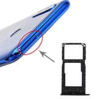 SIM-kaart lade + SIM-kaart lade/micro SD-kaart lade voor Huawei Honor 20i (zwart)