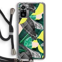 Fantasie jungle: Xiaomi Redmi Note 10S Transparant Hoesje met koord