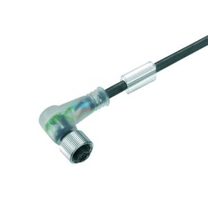 Weidmüller 9456382000 Sensor/actuator connector, geassembleerd M12 Aantal polen (sensoren): 4 Bus, haaks 20.00 m 1 stuk(s)