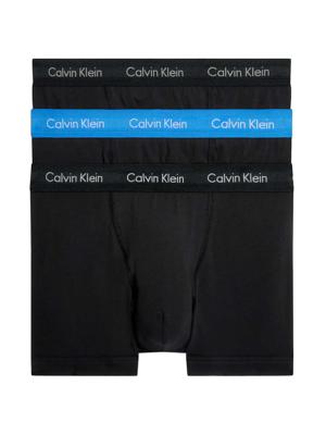 Calvin Klein - 3p Trunk - Cotton Stretch - CB7, Maat:S