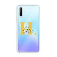 Amber Script: Huawei P Smart Pro Transparant Hoesje