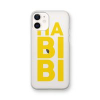Habibi Blue: iPhone 12 Transparant Hoesje
