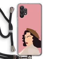 Confidence: Samsung Galaxy A32 5G Transparant Hoesje met koord Confidence: Samsung Galaxy A32 5G Transparant Hoesje met koord