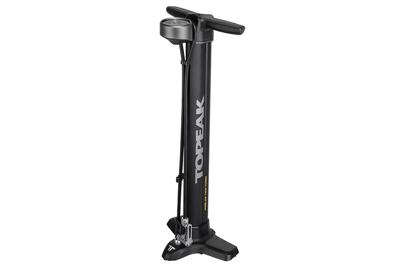 Topeak Joeblow Twin Turbo Vloerpompen Druk meter - Zwart Topeak Joeblow Twin Turbo Vloerpompen Druk meter - Zwart