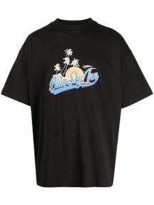 BLUE SKY INN t-shirt en coton à logo imprimé - Noir