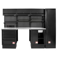 Facom RWS2 - 2,65m Set | Galva Werkblad | Zwart - RWS2-8BS