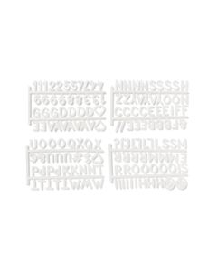 HEMA Letters Voor Letterbord Krat Wit (wit)