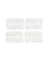 HEMA Letters Voor Letterbord Krat Wit (wit) - thumbnail