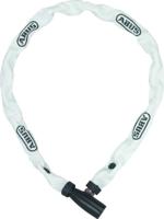 Abus kettingslot 1500/60 web wit - 4mm dik - 60cm - sportieve witte fietsslot
