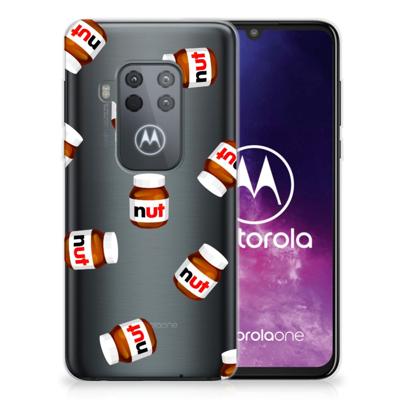 Motorola One Zoom | Siliconen Case | Nut Jar Motorola One Zoom | Siliconen Case | Nut Jar