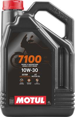MOTUL 10W-30 synthetisch 7100, Motorolie 4T, 4 liter