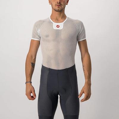Castelli Core mesh 3 korte mouw ondershirt wit heren