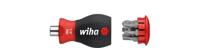 Wiha 33738 | Schroevendraaier met bitmagazijn | 1/4" | magnetisch | 6 bits - 33738