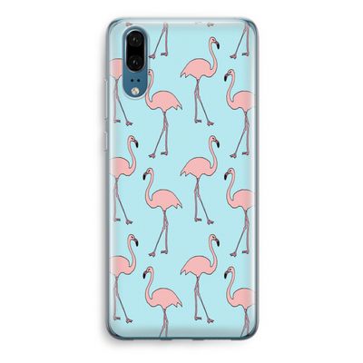 Anything Flamingoes: Huawei P20 Transparant Hoesje