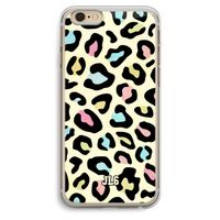 Leopard pattern: iPhone 6 Plus / 6S Plus Transparant Hoesje